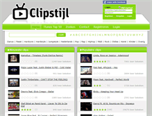 Tablet Screenshot of clipstijl.nl